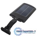 Solarna lampa uliczna LED z czujnikiem i pilotem MCE446