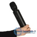 Mikrofon bezprzewodowy do karaoke Bluetooth czarny