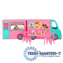 Samochód dla lalek kamper food truck zestaw 21 el.