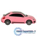 Samochód zdalnie sterowany Rastar 76200-4 Volkswagen Beetle-UV 1:24 różowy