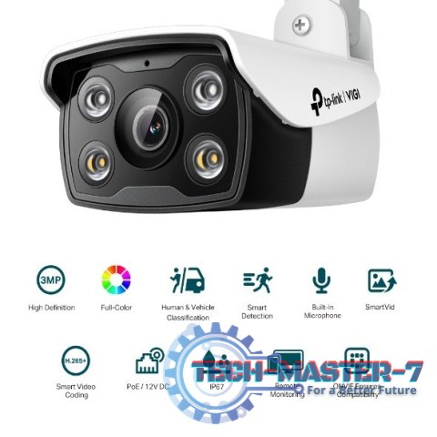 Kamera VIGI C330(6mm) 3MP Bullet Kamera VIGI C330(6mm) 3MP Bullet