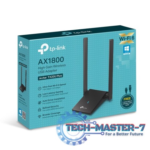 Karta sieciowa USB Archer TX20U Plus AX1800 Karta sieciowa USB Archer TX20U Plus AX1800