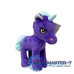 Maskotka Jednorożec Lena fioletowy 20 cm