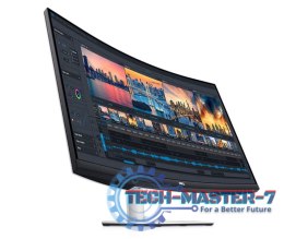 Monitor zakrzywiony 31.5 cala S3221QSA VA 4K (3840x2160)/16:9/HDMI/DP/USB/ /Speakers/3Y