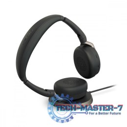 Słuchawki Evolve2 65 Flex Link380a UC Stereo ładowarka bezprzewodowa