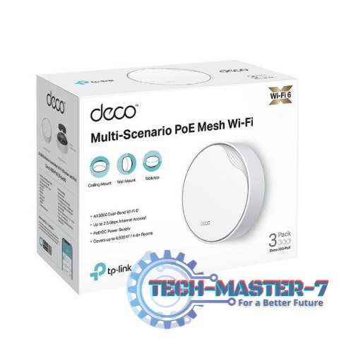 System WiFi Deco X50-PoE (3-pack) AX3000 System WiFi Deco X50-PoE (3-pack) AX3000
