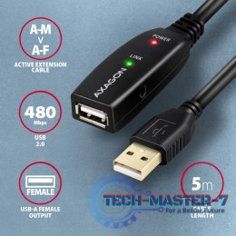 ADR-205 USB 2.0 A-M -> A-F aktywny kabel przedłużacz/wzmacniacz 5m