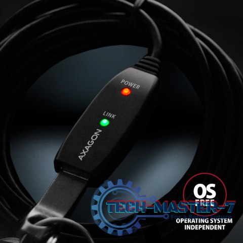 ADR-210 USB 2.0 A-M -> A-F aktywny kabel przedłużacz/wzmacniacz 10m ADR-210 USB 2.0 A-M -> A-F aktywny kabel przedłużacz/wzmacniacz 10m