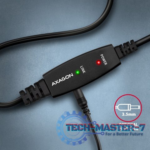 ADR-215B USB 2.0 A-M -> B-M aktywny kabel połączeniowy/wzmacniacz 15m ADR-215B USB 2.0 A-M -> B-M aktywny kabel połączeniowy/wzmacniacz 15m
