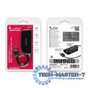 Hub HUE-X4B 4-portowy USB 2.0 kabel 20cm Czarny