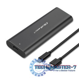 Obudowa | kieszeń do dysków M.2 SATA SSD | NGFF | USB typ C