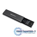 Obudowa | kieszeń do dysków M.2 SATA SSD | NGFF | USB typ C