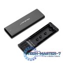 Obudowa | kieszeń do dysków M.2 SATA SSD | NGFF | USB typ C