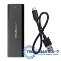 Obudowa | kieszeń do dysków M.2 SATA SSD | NGFF | USB typ C