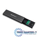 Obudowa | kieszeń do dysków M.2 SSD | NVME | PCI-E | USB typ C