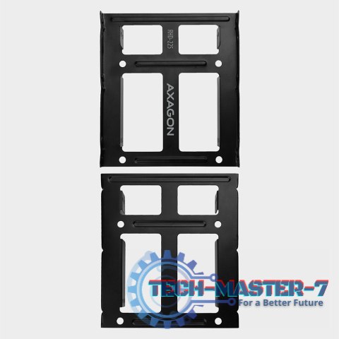 RHD-225 Ramka metalowa do montażu 2 x 2.5" w pozycji 3.5" Czarna RHD-225 Ramka metalowa do montażu 2 x 2.5" w pozycji 3.5" Czarna