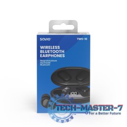 Słuchawki bezprzewodowe Bluetooth 5.3, IPX4, dotykowe sterowanie, TWS-10