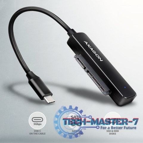 ADSA-FP2C Adapter USB-C 5Gbps SATA 6G 2.5" HDD/SSD FASTPort2 ADSA-FP2C Adapter USB-C 5Gbps SATA 6G 2.5" HDD/SSD FASTPort2
