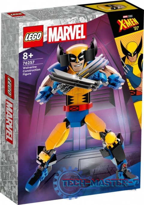 Klocki Super Heroes 76257 Marvel Figurka Wolverinea do zbudowania Klocki Super Heroes 76257 Marvel Figurka Wolverinea do zbudowania