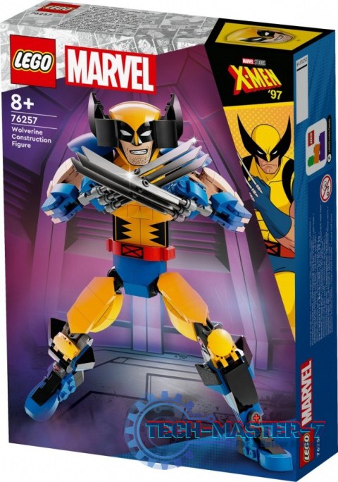 Klocki Super Heroes 76257 Marvel Figurka Wolverinea do zbudowania Klocki Super Heroes 76257 Marvel Figurka Wolverinea do zbudowania