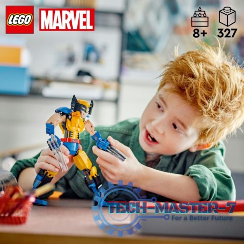 Klocki Super Heroes 76257 Marvel Figurka Wolverinea do zbudowania Klocki Super Heroes 76257 Marvel Figurka Wolverinea do zbudowania