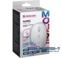 Mysz bezprzewodowa silent click AURIS MB-027 800/1200/1600 DPI biała