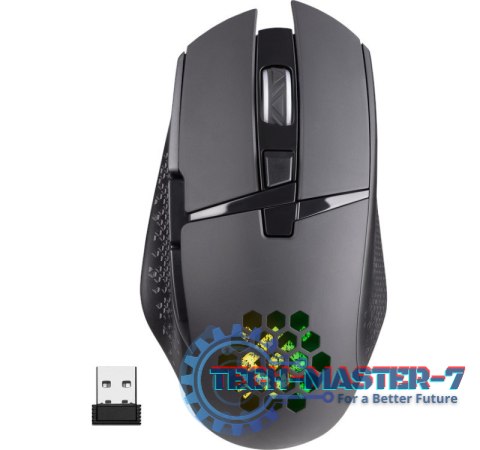 Mysz gamingowa bezprzewodowa GLORY GM-514 7P RGB 1200/2400/3200 DPI Czarna Mysz gamingowa bezprzewodowa GLORY GM-514 7P RGB 1200/2400/3200 DPI Czarna