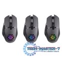 Mysz gamingowa bezprzewodowa GLORY GM-514 7P RGB 1200/2400/3200 DPI Czarna
