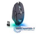 Mysz gamingowa bezprzewodowa GLORY GM-514 7P RGB 1200/2400/3200 DPI Czarna