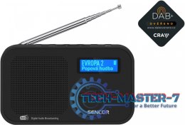Radio przenośne cyfrowe DAB+ SRD 7200B