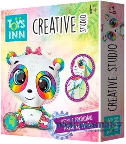 Zestaw kreatywny do szycia i kolorowania Creative Studio panda