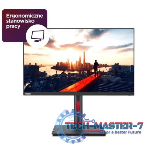 Monitor 23.8 cali ThinkVision P24h-30 WLED LCD 63B3GAT6EU Monitor 23.8 cali ThinkVision P24h-30 WLED LCD 63B3GAT6EU