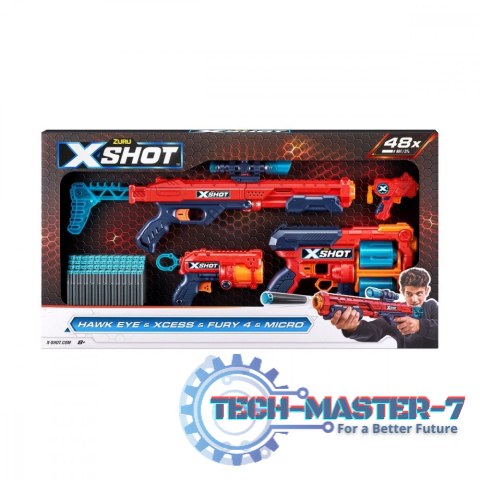 Zestaw wyrzutni Excel Combo Hawk + Xcess + Fury 4 + Micro Zestaw wyrzutni Excel Combo Hawk + Xcess + Fury 4 + Micro
