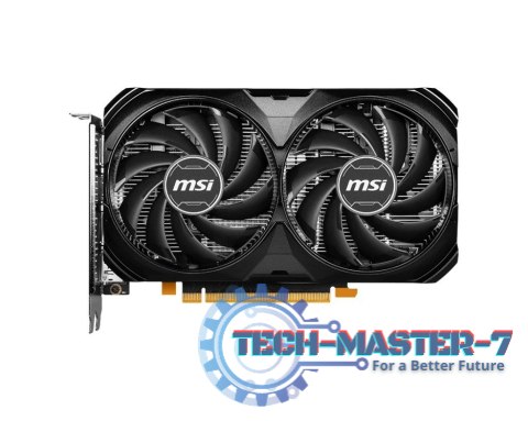 Karta graficzna GeForce RTX 4060 Ventus 2X Black OC 8GB GDDR6 128bit Karta graficzna GeForce RTX 4060 Ventus 2X Black OC 8GB GDDR6 128bit