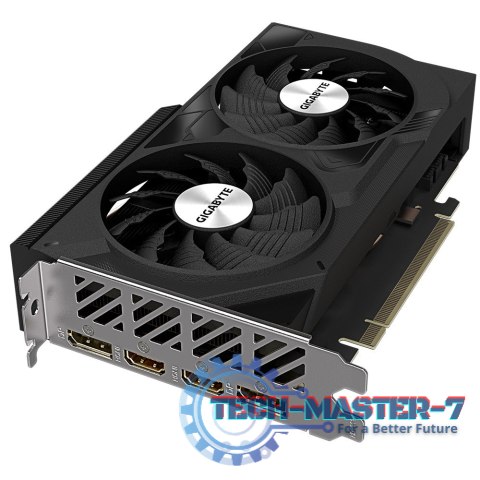 Karta graficzna GeForce RTX 4060 WINDFORCE OC 8G GDDR6 128bit 2DP Karta graficzna GeForce RTX 4060 WINDFORCE OC 8G GDDR6 128bit 2DP
