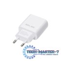 Ładowarka sieciowa 25W GaN USB-C + kabel USB-C, biała