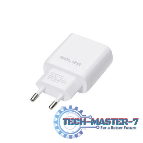 Ładowarka sieciowa 25W GaN USB-C + kabel USB-C, biała Ładowarka sieciowa 25W GaN USB-C + kabel USB-C, biała