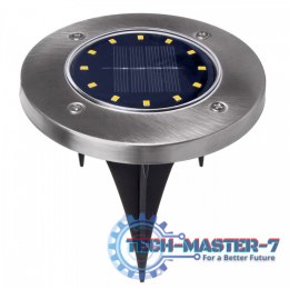Lampa solarna najazdowa MCE318 LED IP44 12 SMD 4000K