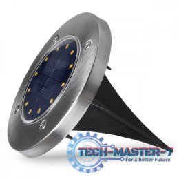 Lampa solarna najazdowa MCE318 LED IP44 12 SMD 4000K