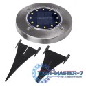 Lampa solarna najazdowa MCE318 LED IP44 12 SMD 4000K