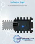 Obudowa IB-1816M-C31 Type-C na PCIe NVMe M.2