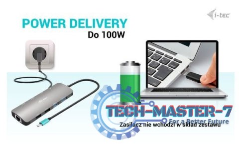 Stacja dokująca USB-C Metal Nano 2x HDMI Display + Power Delivery 100W Stacja dokująca USB-C Metal Nano 2x HDMI Display + Power Delivery 100W