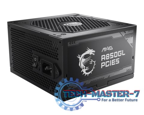 Zasilacz MAG A850GL PCIE5 850W 80PLUS GOLD F.MODULAR Zasilacz MAG A850GL PCIE5 850W 80PLUS GOLD F.MODULAR