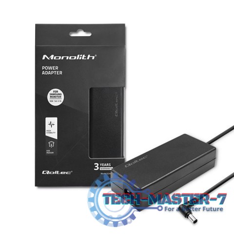 Zasilacz sieciowy do monitora Samsung 30W | 14V | 2.1A | 6.5*4.4 | + kabel zasilający Zasilacz sieciowy do monitora Samsung 30W | 14V | 2.1A | 6.5*4.4 | + kabel zasilający