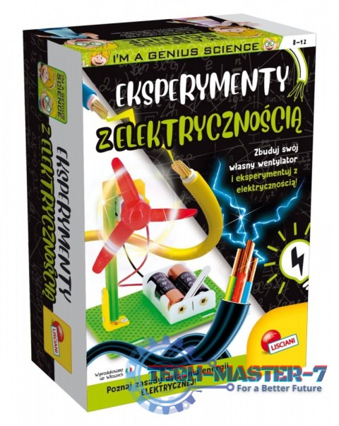 Zestaw naukowy Im a Genius Eksperymenty z elektrycznością Zestaw naukowy Im a Genius Eksperymenty z elektrycznością