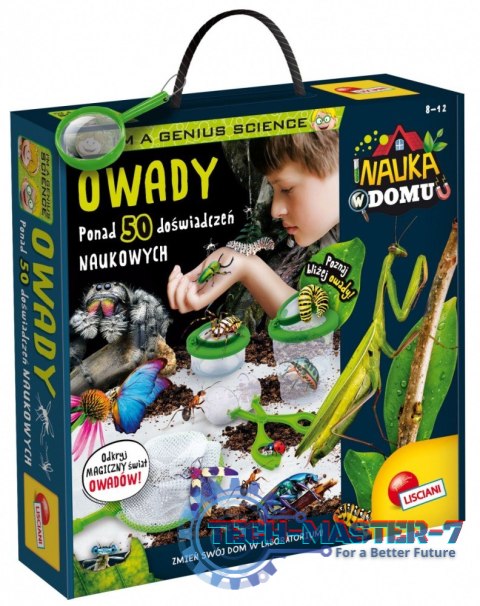 Zestaw naukowy Im a Genius Nauka w domu - Owady Zestaw naukowy Im a Genius Nauka w domu - Owady