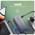 HMC-12GM2 Wieloportowy hub USB 12in1 + M.2 NVMe/SATA pozycja, 10Gbps, 3x USB-A, USB-C, HDMI 4K/60Hz, DP 4K/60Hz, GLAN, SD/microS