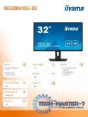 Monitor 31,5 cala XB3288UHSU 4K,VA,HDMI,DP,PIP,F.Sync,HAS/150mm,USB