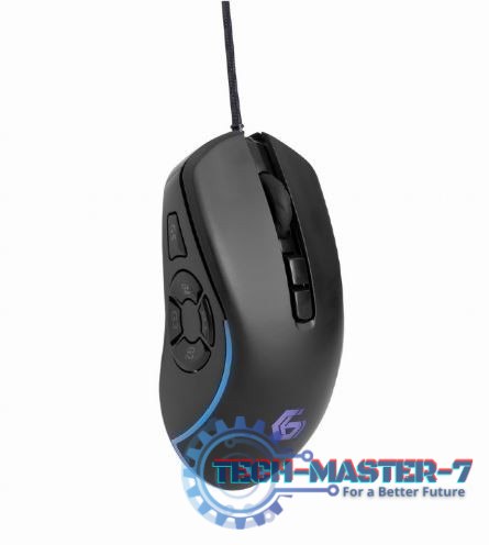 Mysz przewodowa RAGNAR RX500 laserowa RGB 7200 DPI Mysz przewodowa RAGNAR RX500 laserowa RGB 7200 DPI