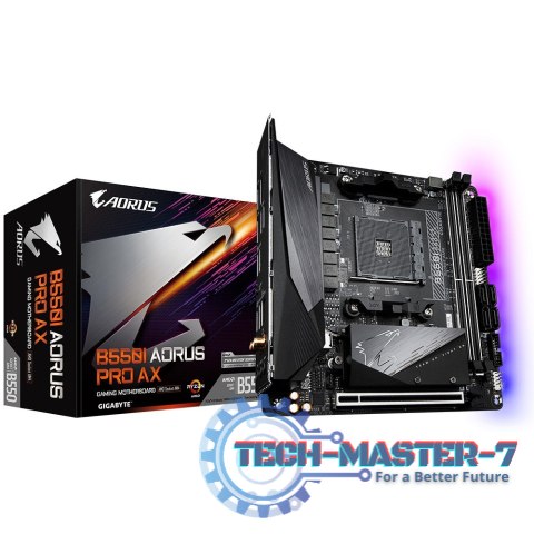 Płyta główna B550I AORUS PRO AX AM4 2DDR4 HDMI/DP mITX Płyta główna B550I AORUS PRO AX AM4 2DDR4 HDMI/DP mITX